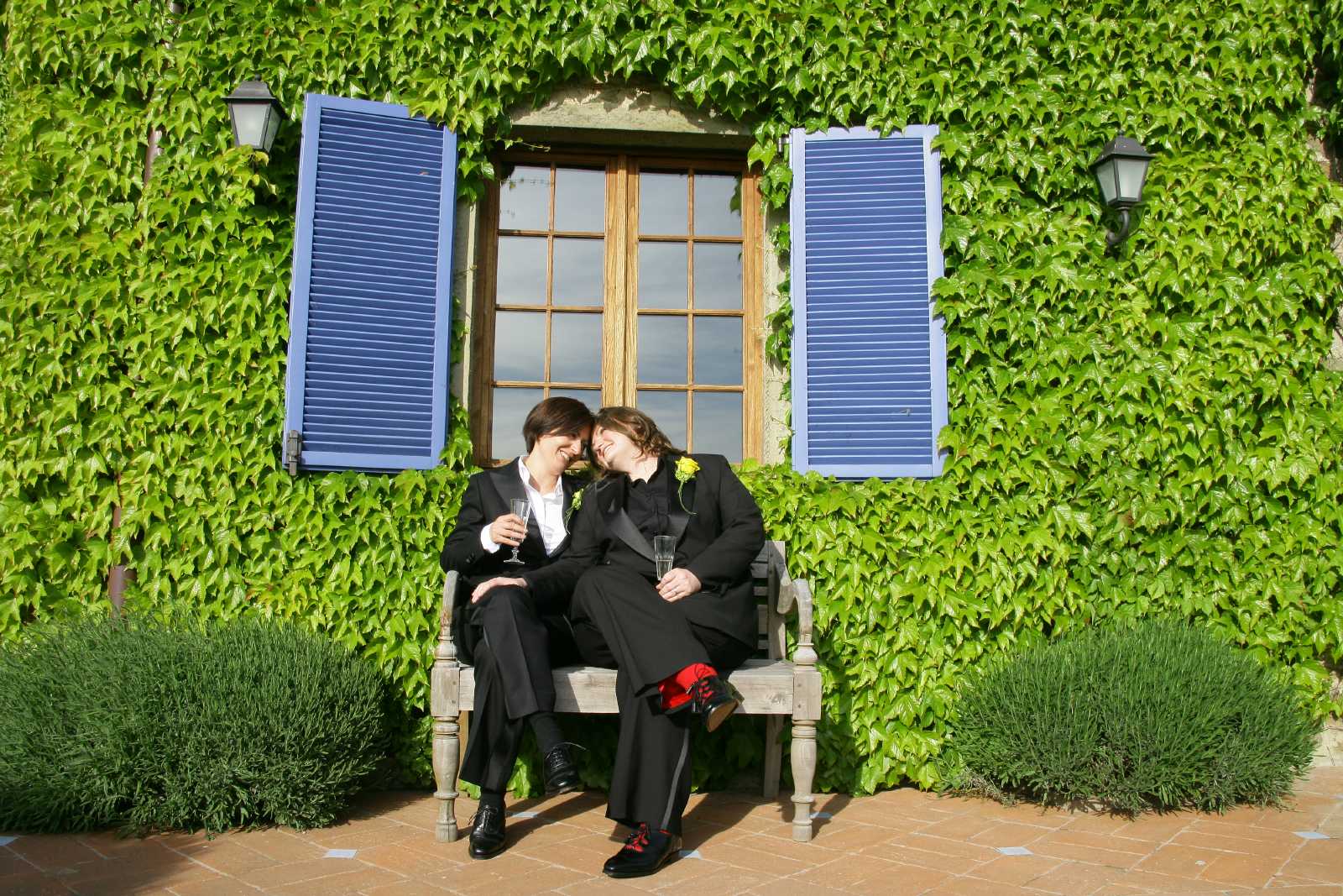 Kelly and Wendy Wedding in a Tuscan Villa